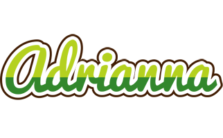 Adrianna golfing logo