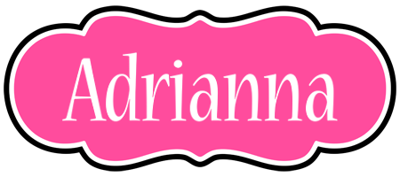 Adrianna invitation logo