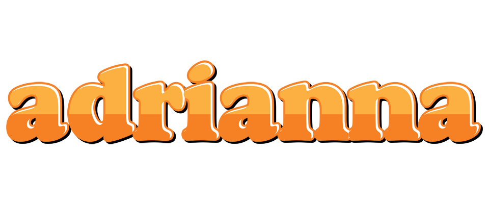 Adrianna orange logo