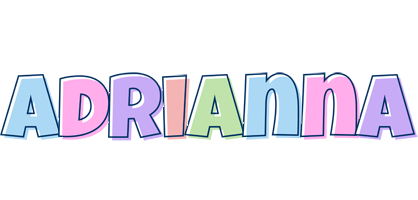Adrianna pastel logo