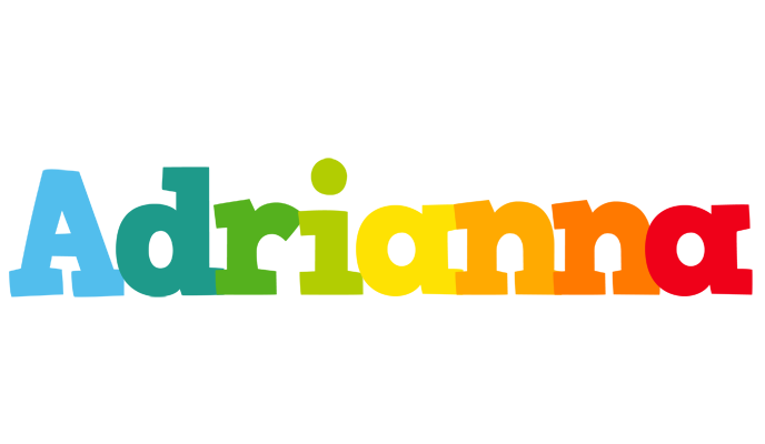 Adrianna rainbows logo