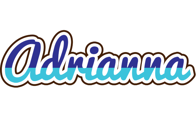 Adrianna raining logo