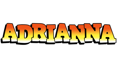 Adrianna sunset logo