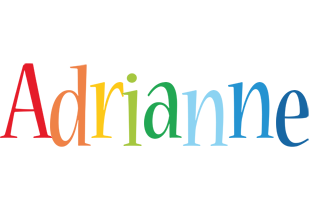 Adrianne birthday logo