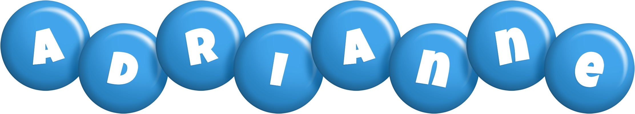 Adrianne candy-blue logo