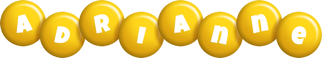 Adrianne candy-yellow logo