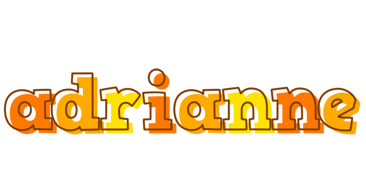 Adrianne desert logo
