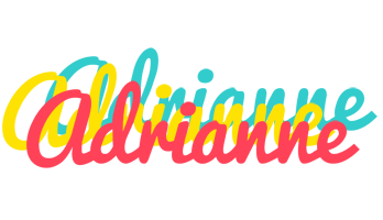 Adrianne disco logo