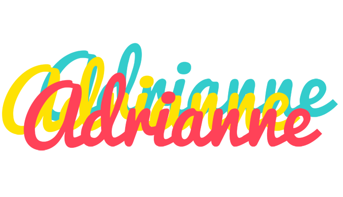 Adrianne disco logo