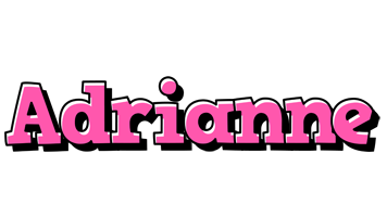 Adrianne girlish logo