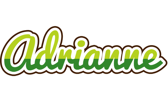 Adrianne golfing logo