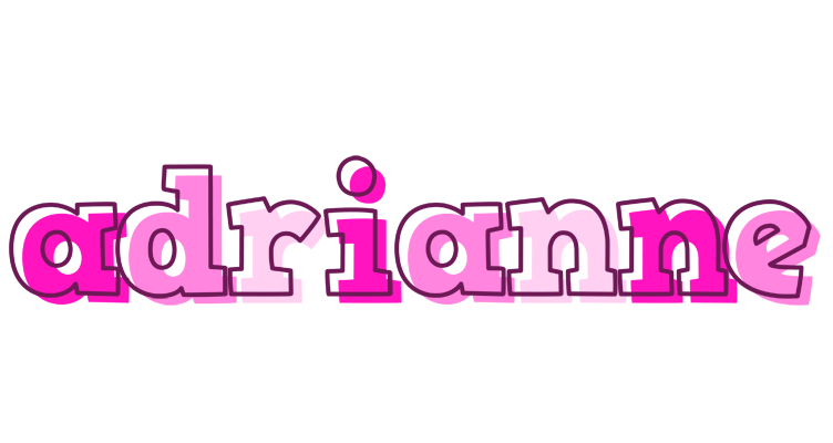 Adrianne hello logo