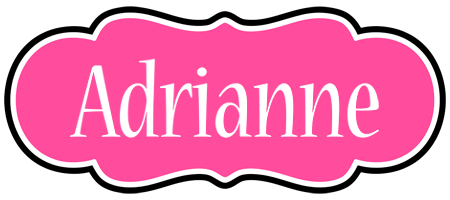 Adrianne invitation logo
