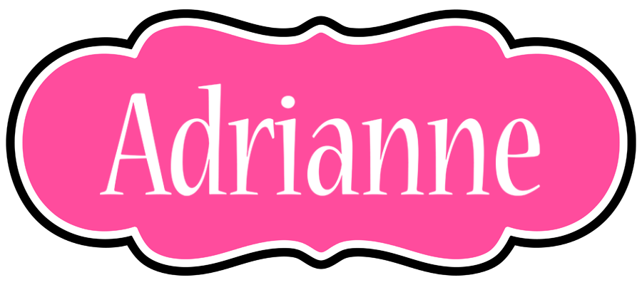 Adrianne invitation logo