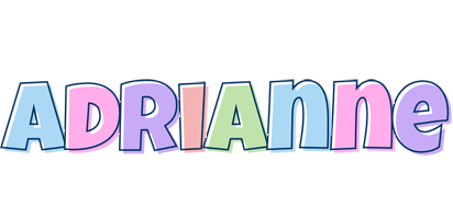 Adrianne pastel logo