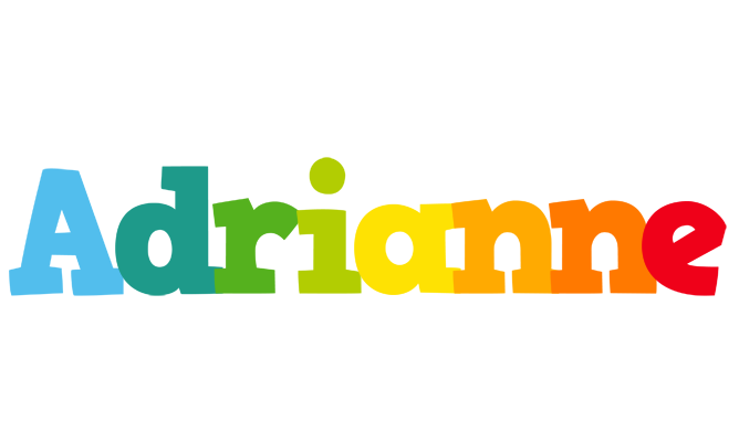 Adrianne rainbows logo