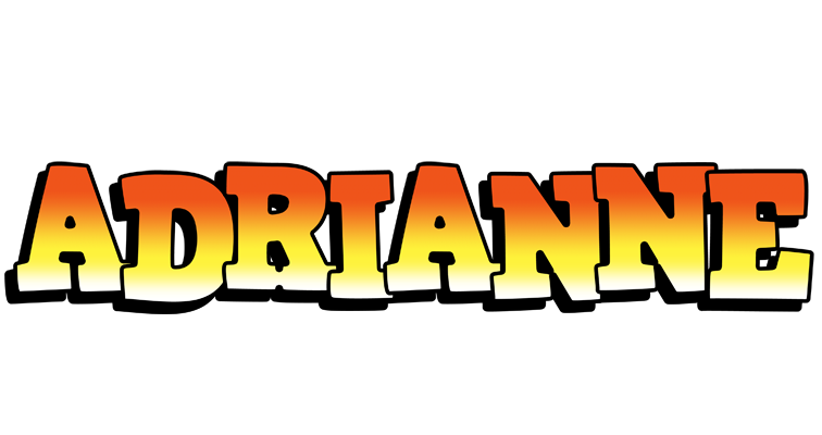 Adrianne sunset logo