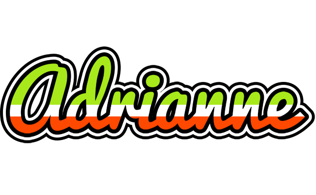Adrianne superfun logo