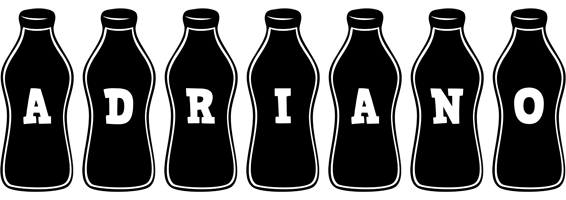 Adriano bottle logo