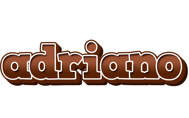 Adriano brownie logo