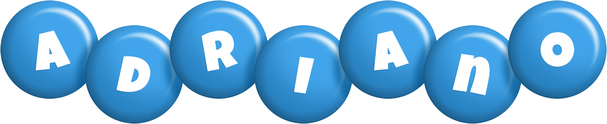 Adriano candy-blue logo