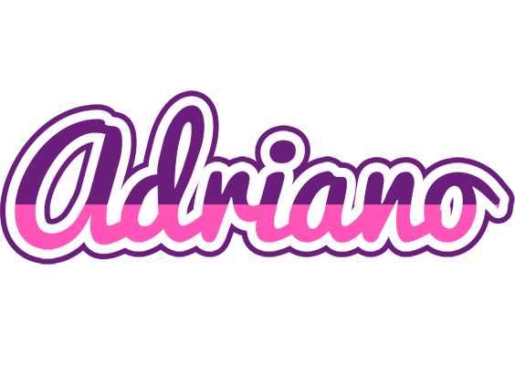 Adriano cheerful logo
