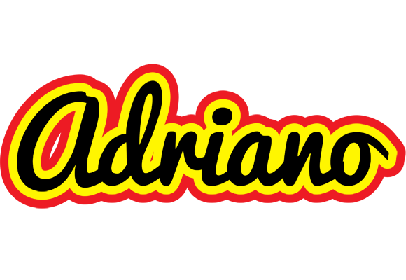Adriano flaming logo