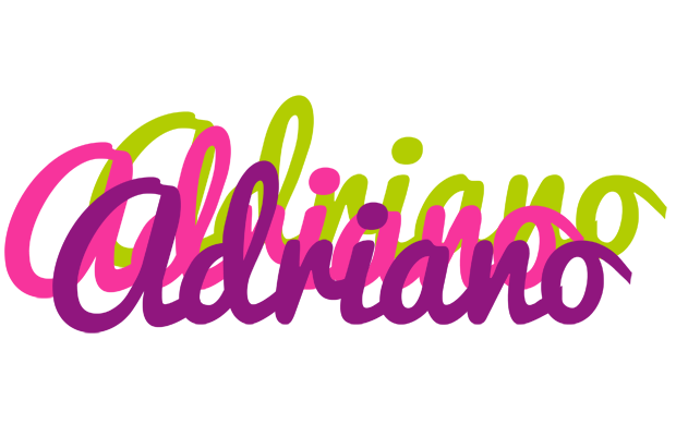 Adriano flowers logo