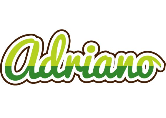 Adriano golfing logo