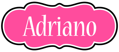 Adriano invitation logo