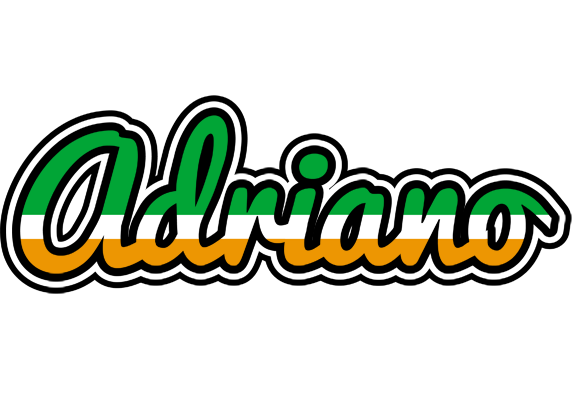 Adriano ireland logo