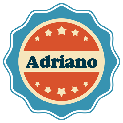Adriano labels logo