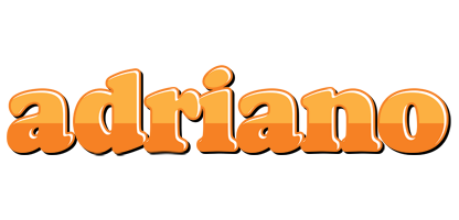 Adriano orange logo