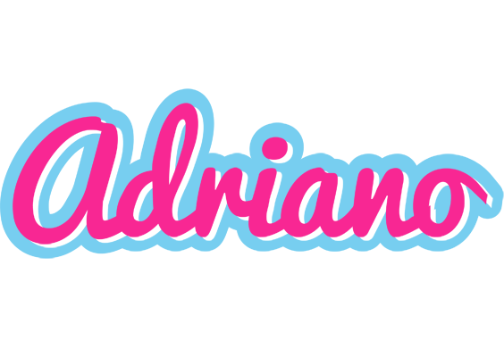 Adriano popstar logo