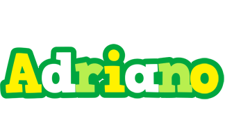 Adriano soccer logo