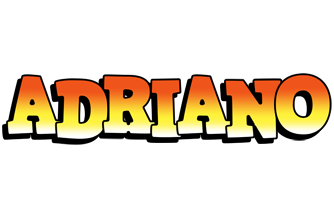 Adriano sunset logo