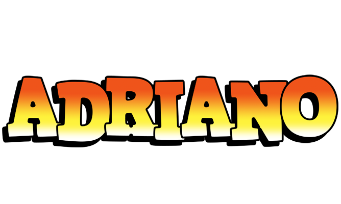 Adriano sunset logo