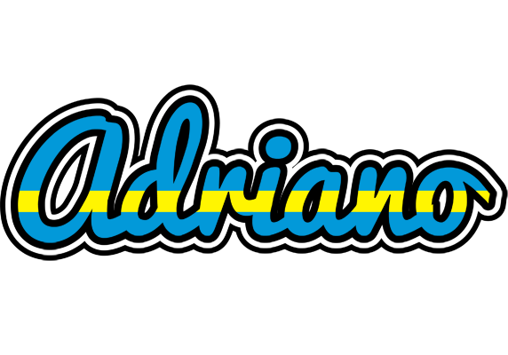 Adriano sweden logo