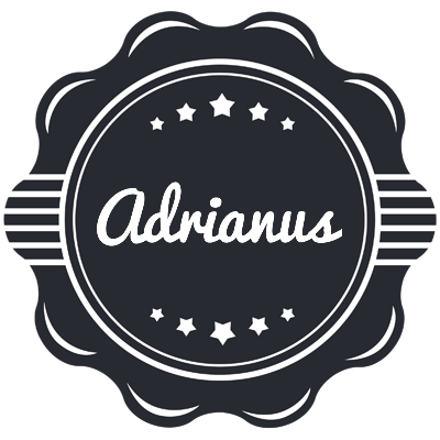 Adrianus badge logo