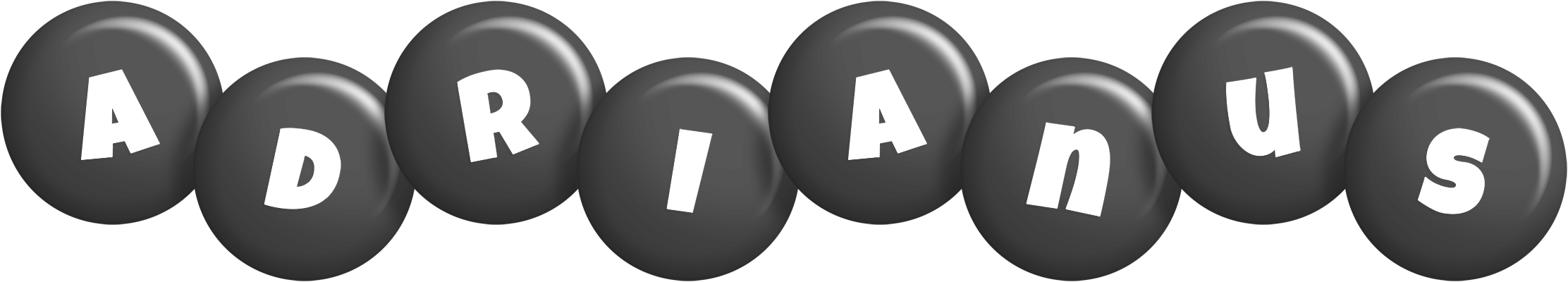 Adrianus candy-black logo