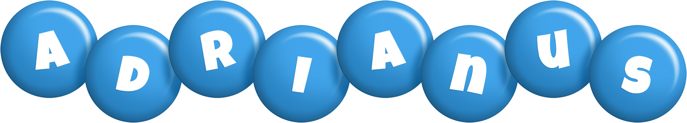 Adrianus candy-blue logo