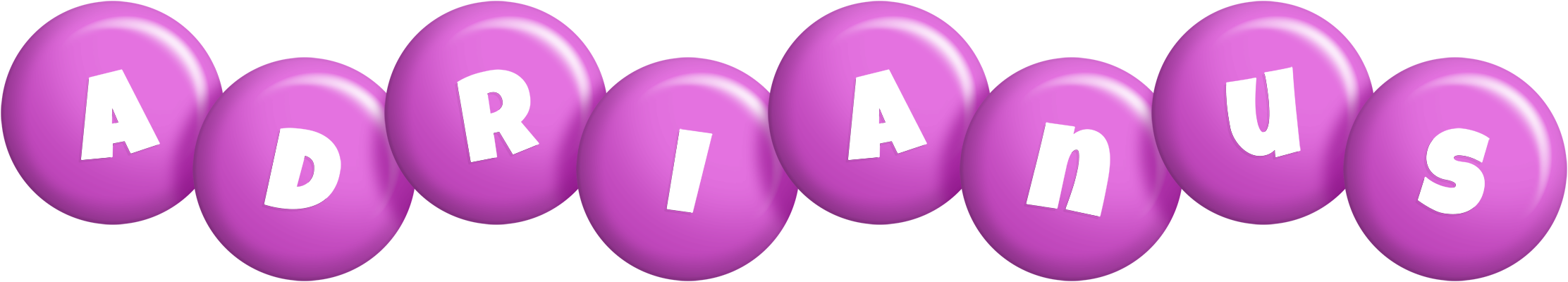Adrianus candy-purple logo