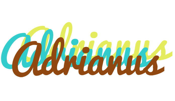 Adrianus cupcake logo