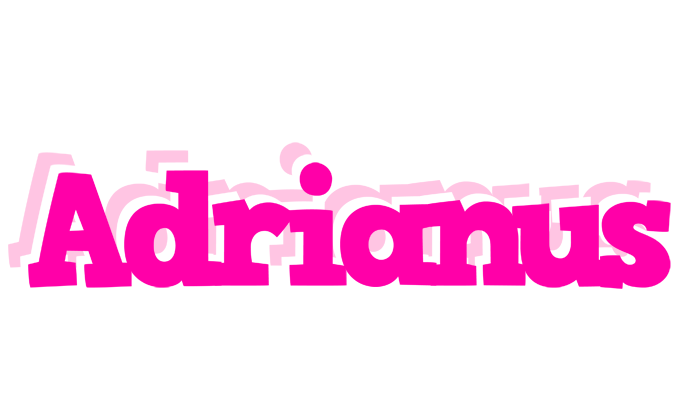 Adrianus dancing logo