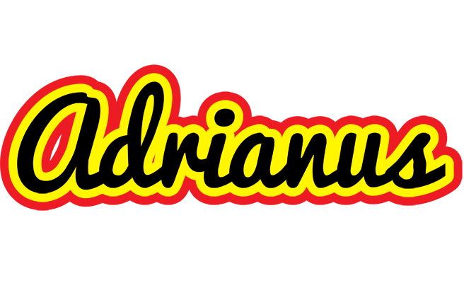 Adrianus flaming logo