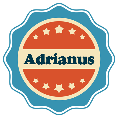 Adrianus labels logo