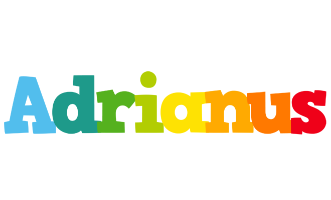 Adrianus rainbows logo