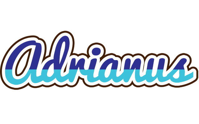 Adrianus raining logo