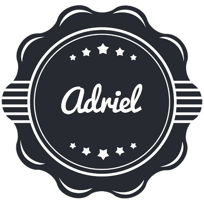 Adriel badge logo