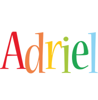 Adriel birthday logo